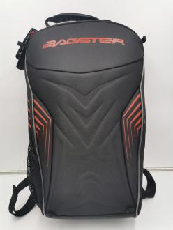 Bagster Rucksack Racer Schwarz-Rot